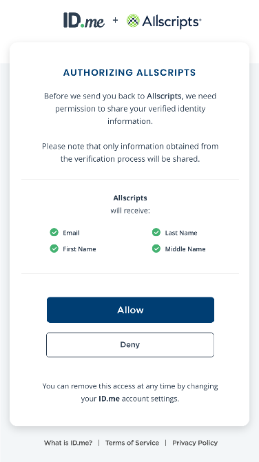 EPrescribe ID me IDP Linking Process